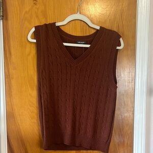 Wild fable Cable Knit Sleeveless Sweater Vest